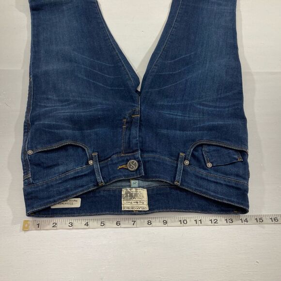 Dylan George Women’s 27 Elizabeth Bootcut Jeans Blue Denim Regular Rise - Picture 8 of 11